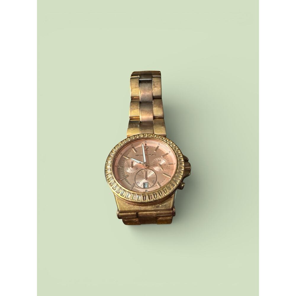Michael Kors Dylan Rose-Tone MK5412 Wrist Watch for Women